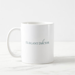 Elegant läkare kaffemugg