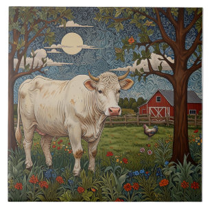Elegant land chic boho ko farm kakelplatta
