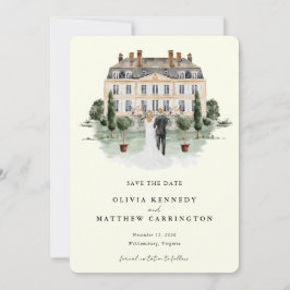 Elegant Land Manor | Ranch Spara datum Inbjudningar