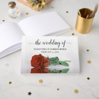 Elegant Långsiktig stoft Orange Ro Bröllop