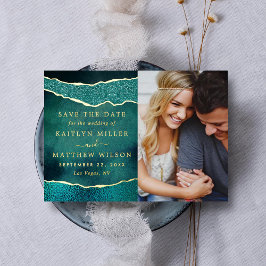 Elegant Las Vegas Bröllop-fotot sparar datumet i v