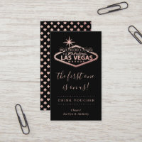 Elegant Las Vegas Destination Wedding Drink Biljet
