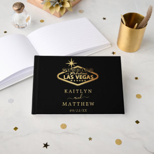 Elegant Las Vegas Destination Wedding Gästböcker