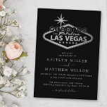 Elegant Las Vegas Destination Wedding Inbjudningar<br><div class="desc">Fira i stil med dessa moderna och mycket trendig bröllopsinbjudningar. Den här utformningen är enkel att anpassa med din speciella händelsetext och dina gäster blir glada när de tar emot dessa fantastiska inbjudningskort.</div>