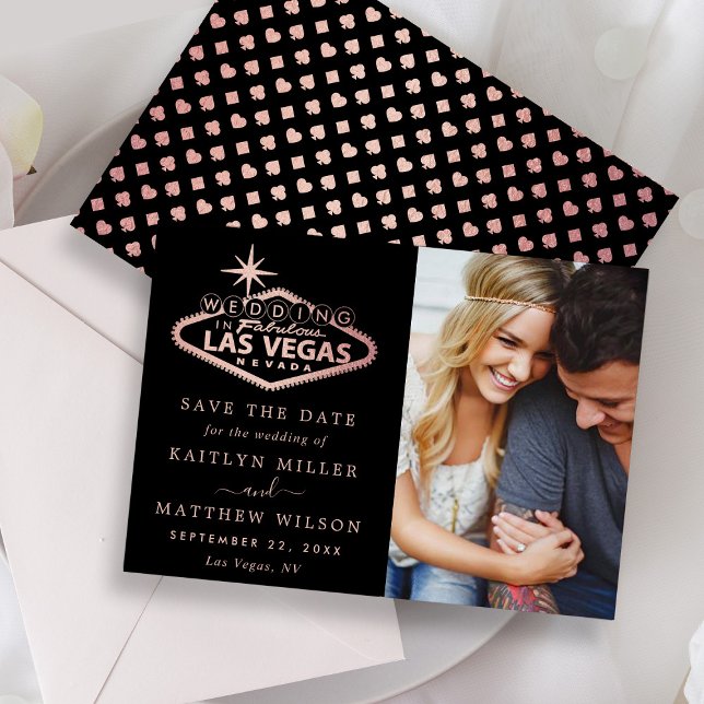 Elegant Las Vegas Destination Wedding Photo Spara Datumet (Skapare uppladdad)