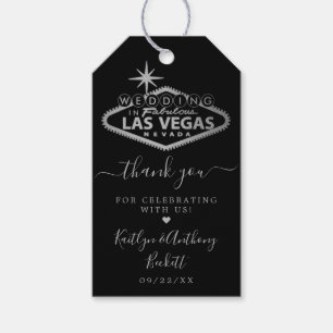 Elegant Las Vegas Destination Wedding Presentetikett