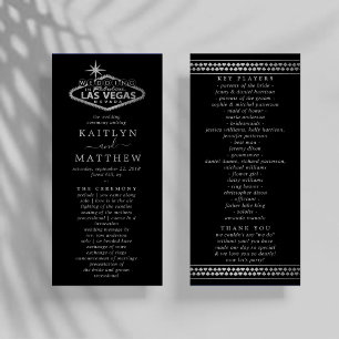 Elegant Las Vegas Destination Wedding Program