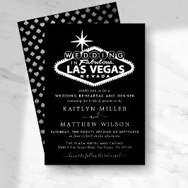 Elegant Las Vegas Destination Wedding Rehearsal