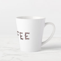 Elegant Latte Mugg - Perfekt för ditt kaffematod