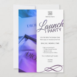 Elegant Launch Party Invitation Template Inbjudningar