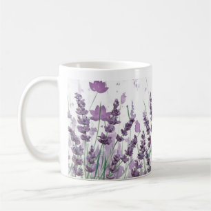 Elegant Lavane Flowers Mugg