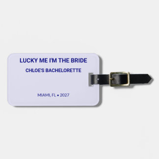 Elegant Lavendel Lucky Me Destination Bagagebricka