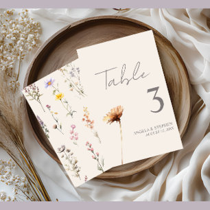 Elegant Lavendel, Rosafärgad och Krämfärgad Vildbl Inbjudningar