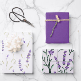 Elegant Lavender Blommigt