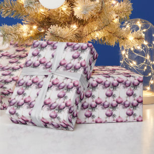 Elegant Lavender: Fusion of Lila and Guld Presentpapper