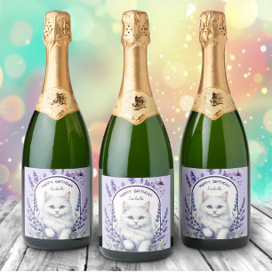 Elegant Lavender och Kat Birthday