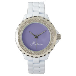 Elegant Lavender Personlig Armbandsur