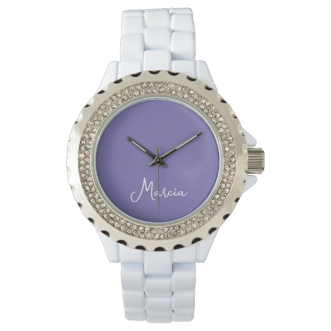 Elegant Lavender Personlig Armbandsur (Framsida)