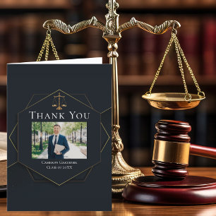 Elegant Lawyer Photo Law School Studenten Tack Kort