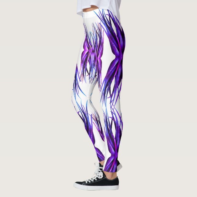 Elegant Leggings Plants Art (Vänster)