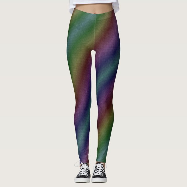 elegant leging färgad festive modern handgjord leggings (Framsida)