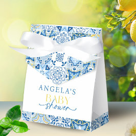 Elegant Lemon Mediterranean Baby Shower Presentaskar