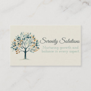 Elegant Life Coach Visitkort