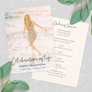 Elegant Life Firande - serviceorder begraven Program