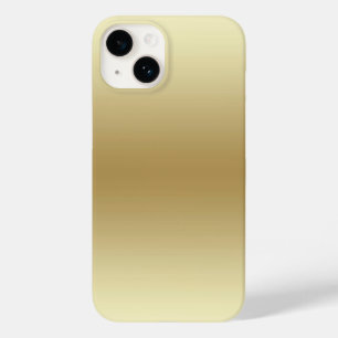 Elegant Light Guld Teal iPhone 14/iPad-väska