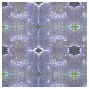elegant Light lila blommigt Lavender Hydrangea Tyg