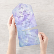 Elegant Light Lila Lilac Flowers Bröllop