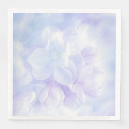 Elegant Light Lila Lilac Flowers Design Pappersservett