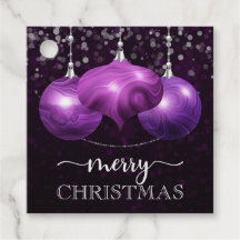 Elegant Lila Agate Baubles God jul