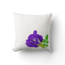 Elegant lila Aparajita-blomma Minimalist blomster 