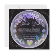 Elegant Lila Blommig Bröllopsjubileum Paret