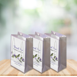 Elegant Lila Blommigt Bröllop