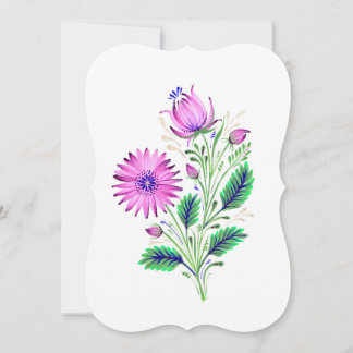 Elegant lila blommor bouquet