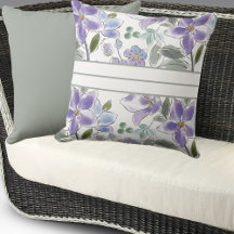 Elegant Lila blommor Lilac Blommönster