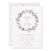 Elegant Lila Bröllop