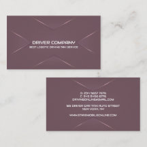 Elegant Lila Chauffeur Driver