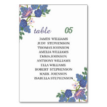 Elegant Lila Flower Personligt bröllp