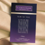 Elegant Lila & Guld Beauty Salon & Spa<br><div class="desc">Modern Lila & Guld Beauty Salon & Spa Brochures.</div>