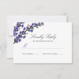 Elegant Lila Lavender Bröllop OSA