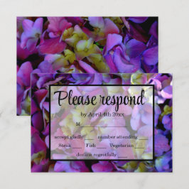 Elegant lila magenta Vatten blommigt OSA
