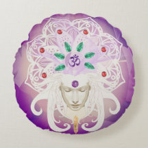 Elegant Lila Meditation-gudinna