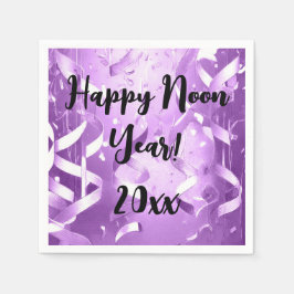 Elegant Lila Napkin vid Kvällarna Party Pappersservett