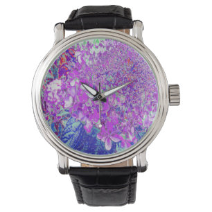 Elegant lila och blå Limelight Hortensia Armbandsur