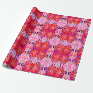 Elegant lila och orange Limelight Hortensia Presentpapper
