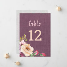 Elegant Lila Peach Ro Canvas Texturerad