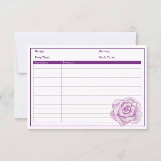 Elegant Lila Ro (Framsida)